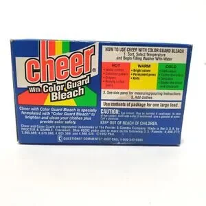 Cheer | Other | Cheer With Color Guard Bleach Laundry Detergent Sample ...